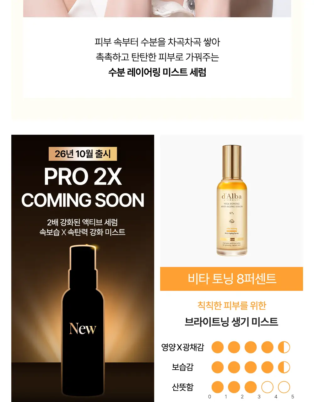 [26년 신형/보습광채] 달바 퍼스트 스프레이 세럼 펩타이드 100ml 상세페이지 4